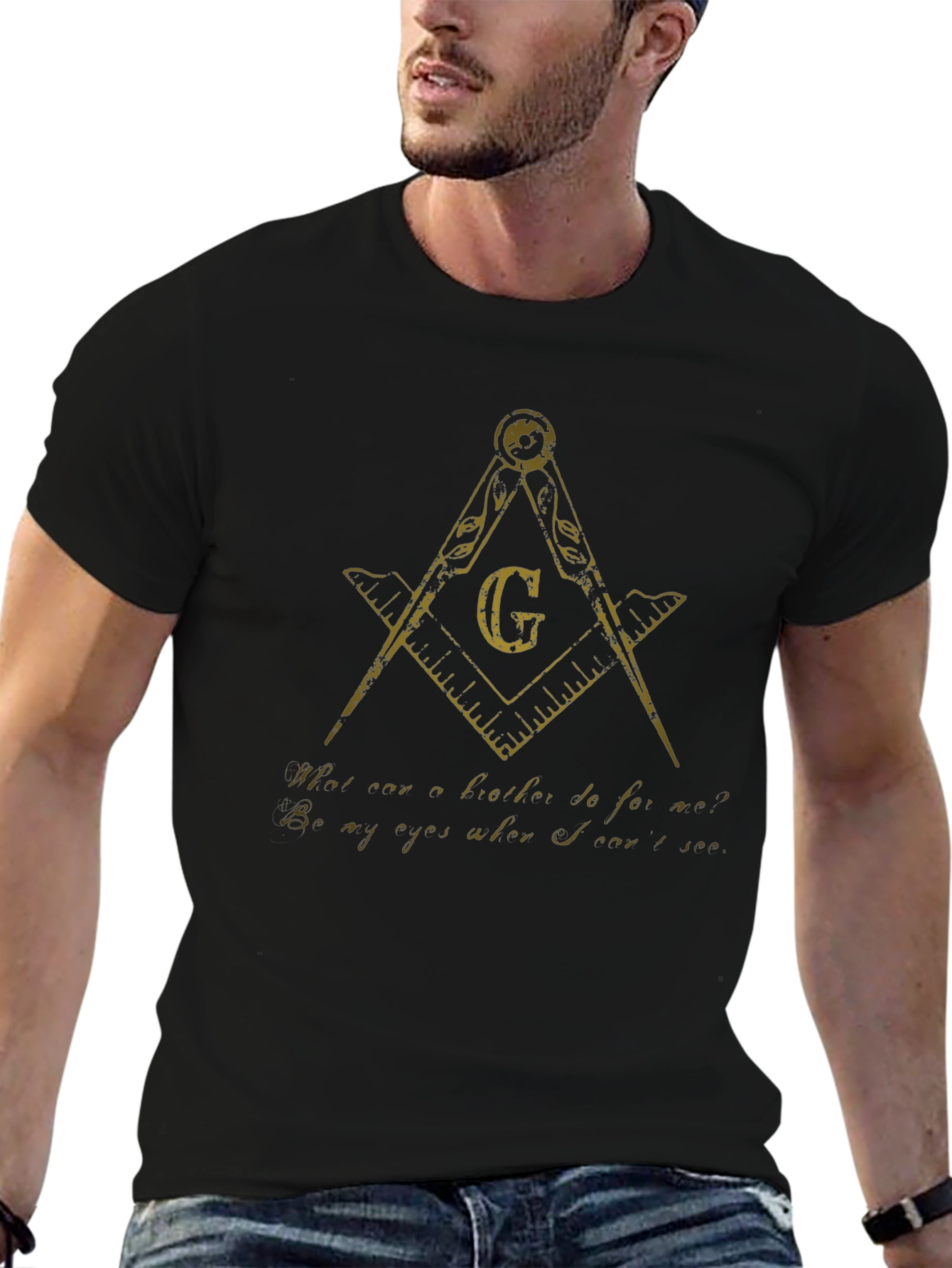 Camiseta Negra Masónica