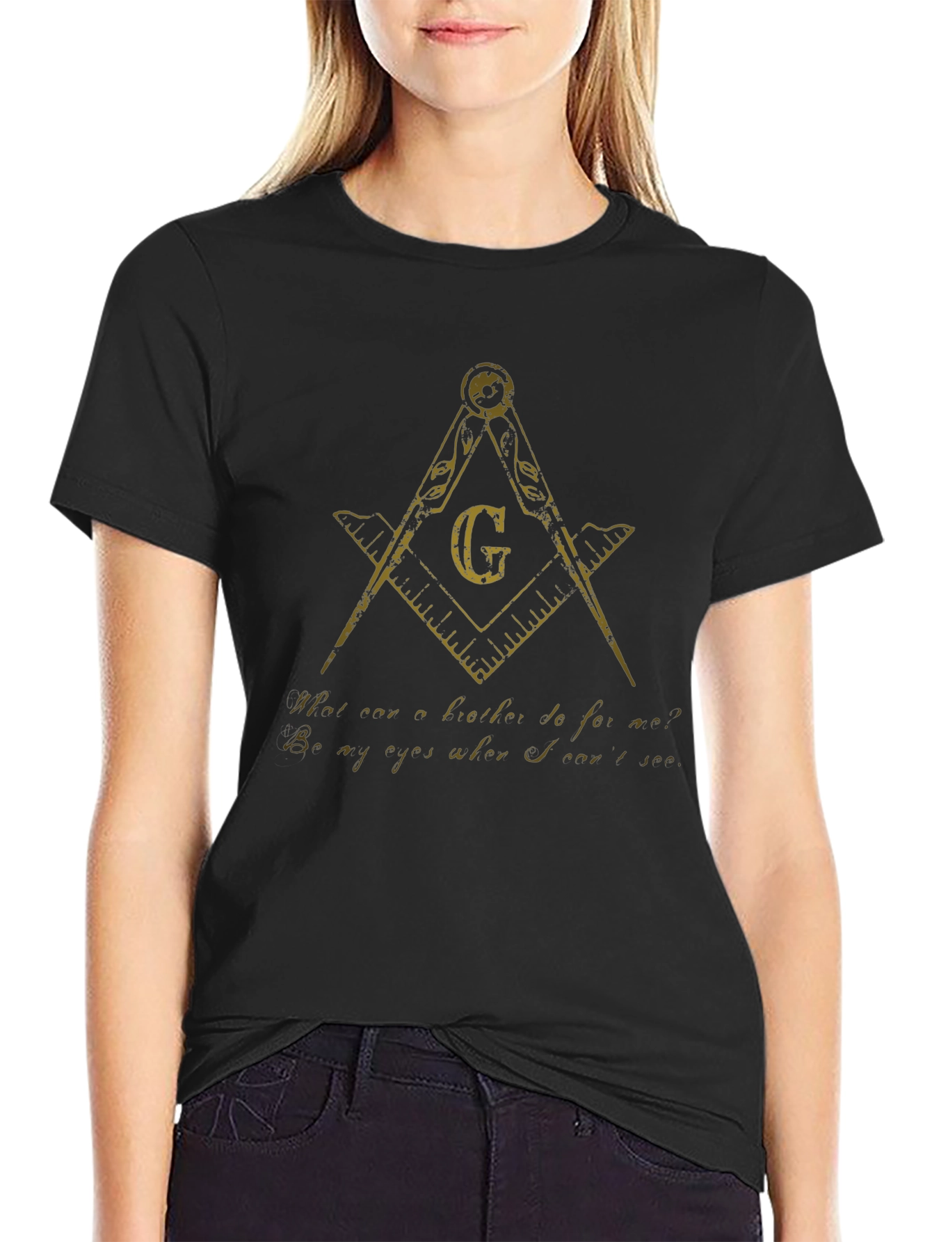 Camiseta Negra Masónica