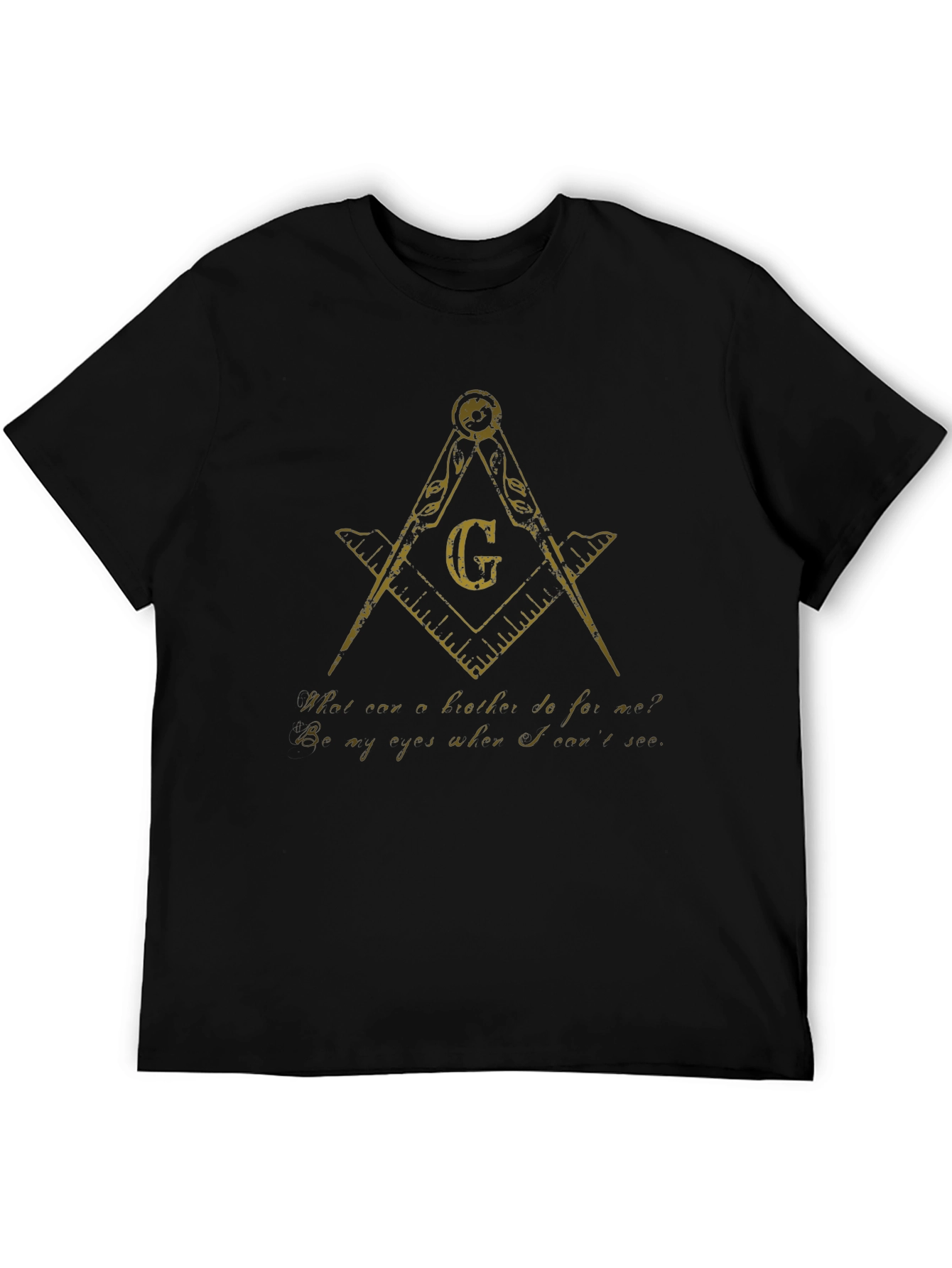 Camiseta Negra Masónica