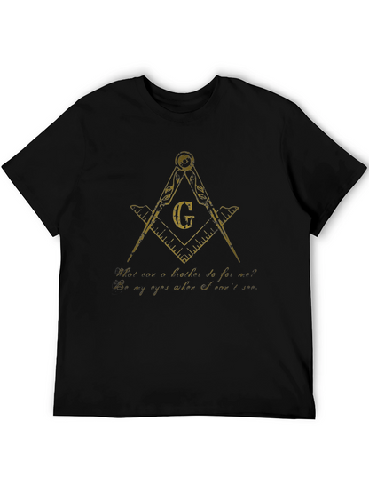 Camiseta Negra Masónica