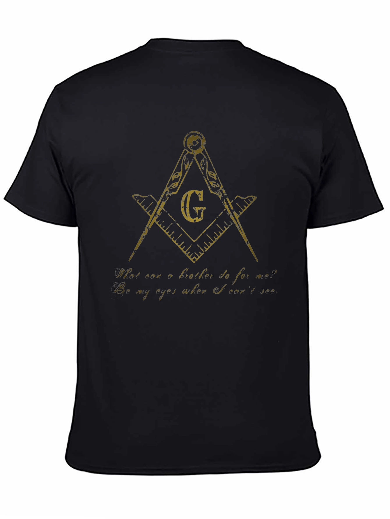 Camiseta Negra Masónica