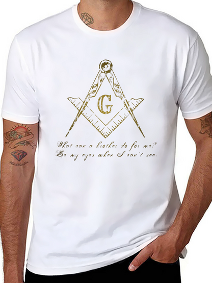 Camiseta Negra Masónica