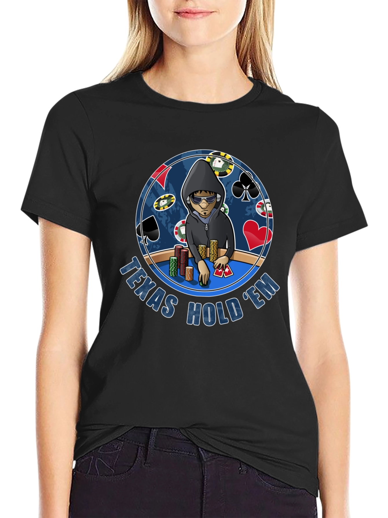 Camiseta Texas Holdem - Diseño Poker