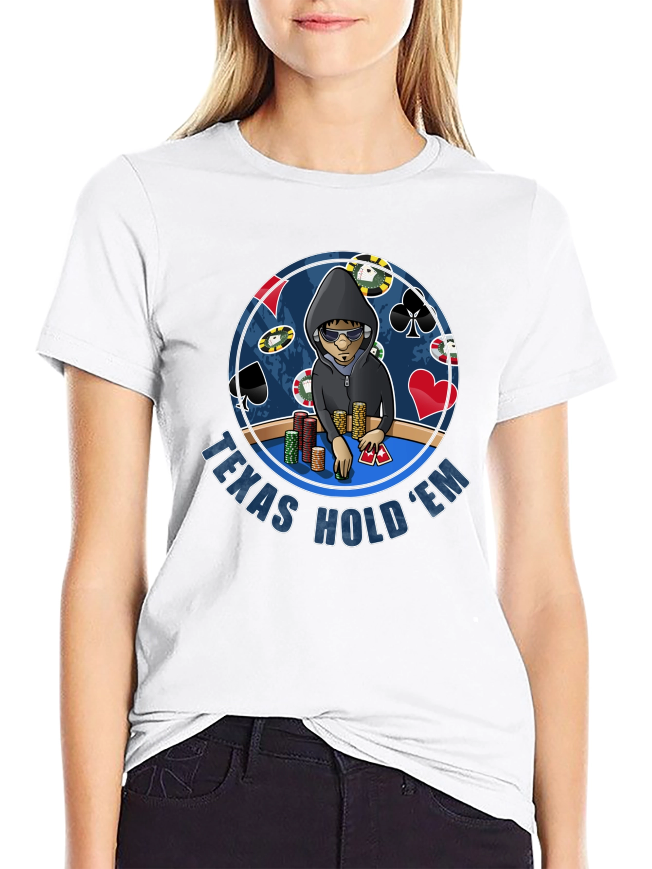 Camiseta Texas Holdem - Diseño Poker