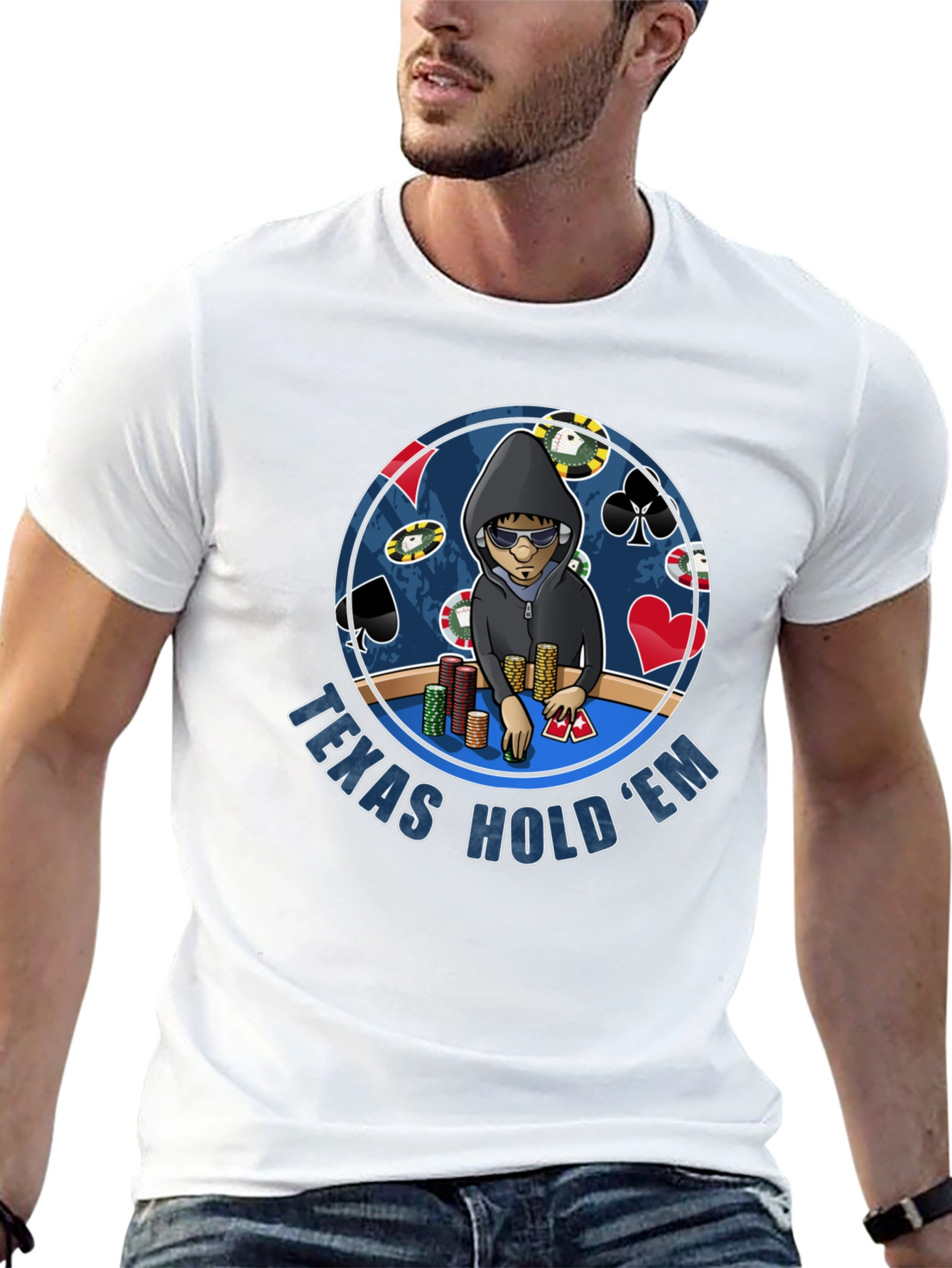Camiseta Texas Holdem - Diseño Poker