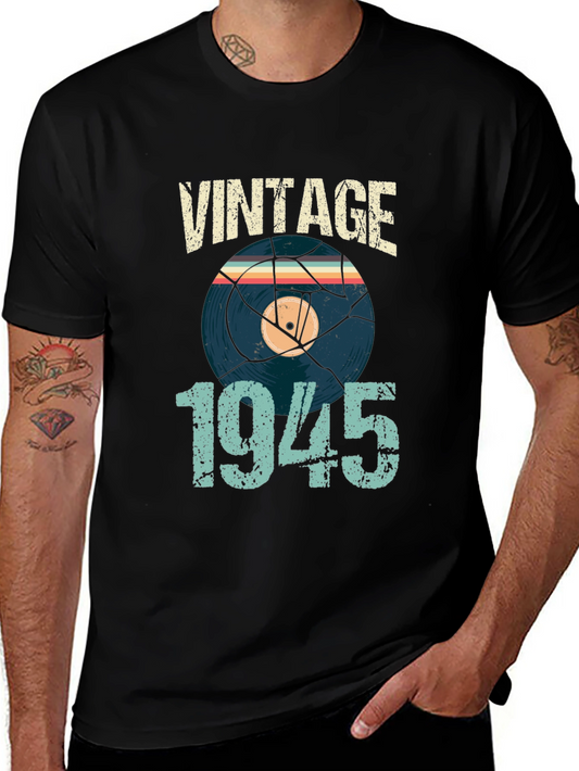 Camiseta Vintage 1945 - Diseño Retro para Coleccionistas