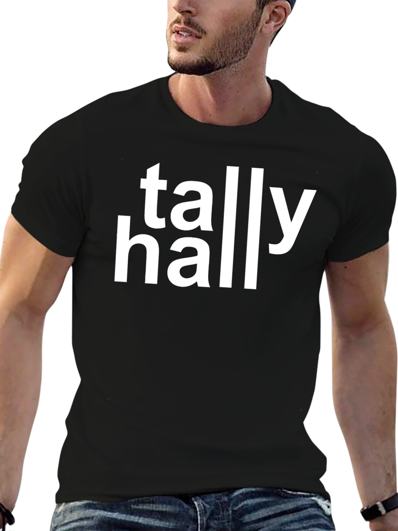 Camiseta Negra Tally Hall - Diseño Original