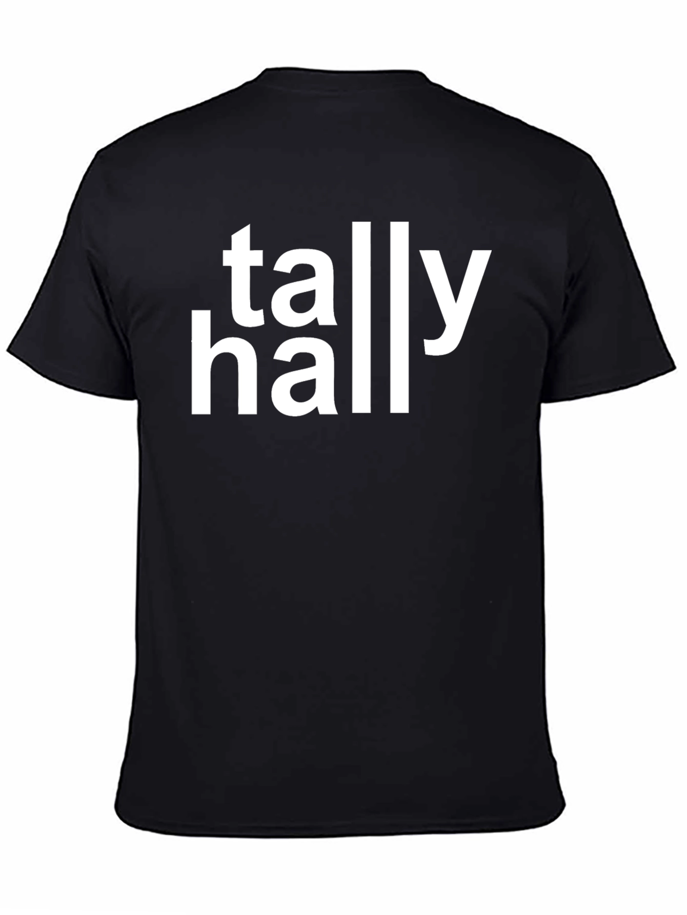 Camiseta Negra Tally Hall - Diseño Original