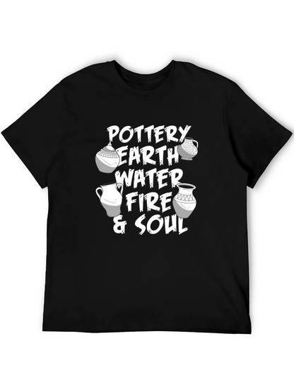 Camiseta Negra - Alfarería Tierra Agua Fuego y Alma