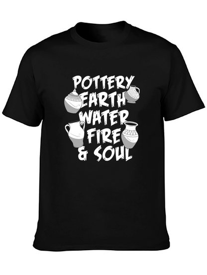 Camiseta Negra - Alfarería Tierra Agua Fuego y Alma