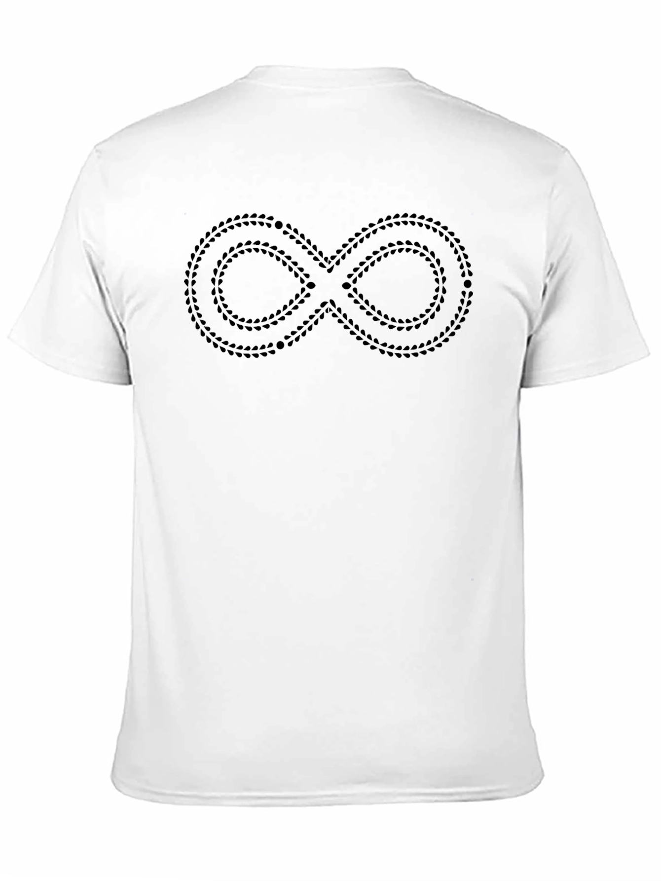 Camiseta Negra con Símbolo de Infinito