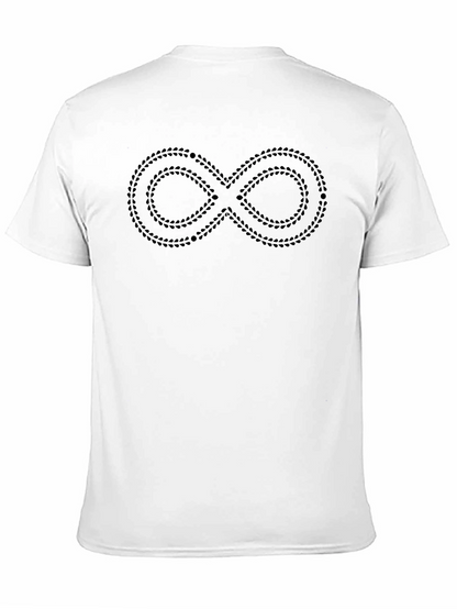 Camiseta Negra con Símbolo de Infinito
