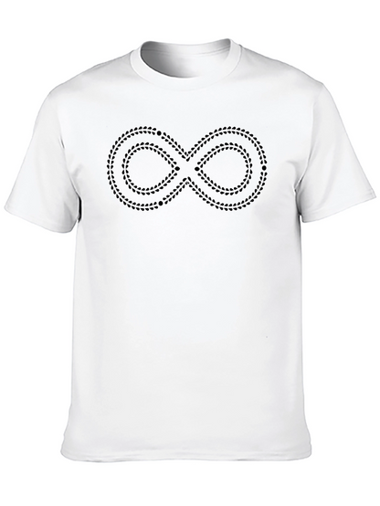 Camiseta Negra con Símbolo de Infinito