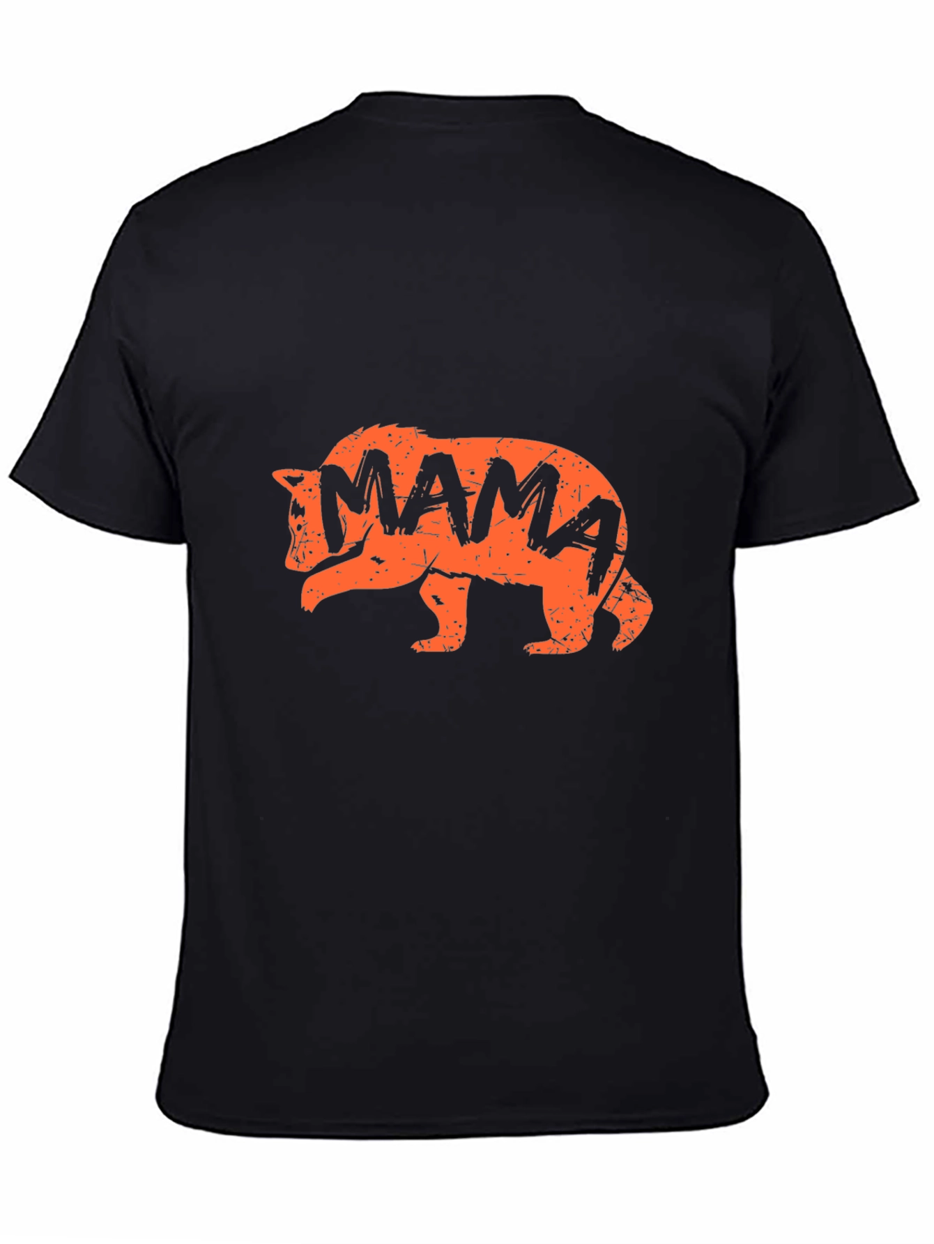 Camiseta Negra Oso Mama