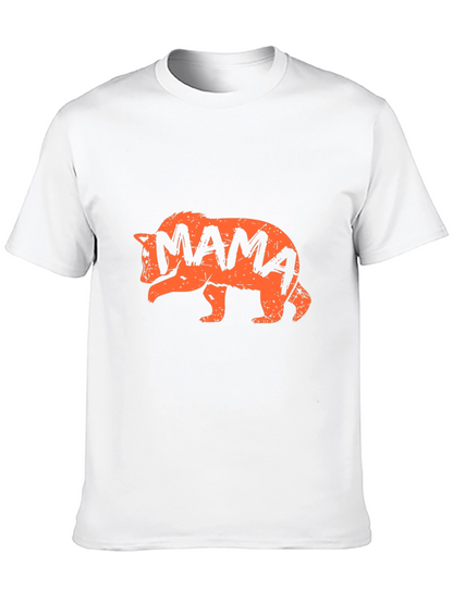 Camiseta Negra Oso Mama