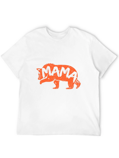 Camiseta Negra Oso Mama