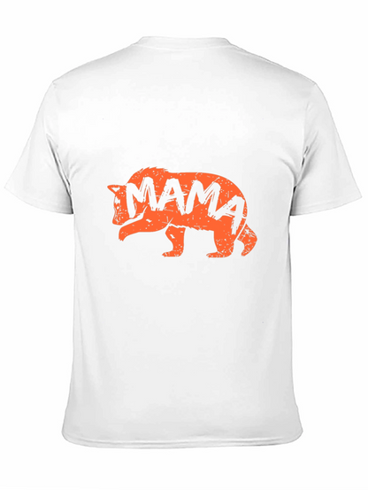 Camiseta Negra Oso Mama