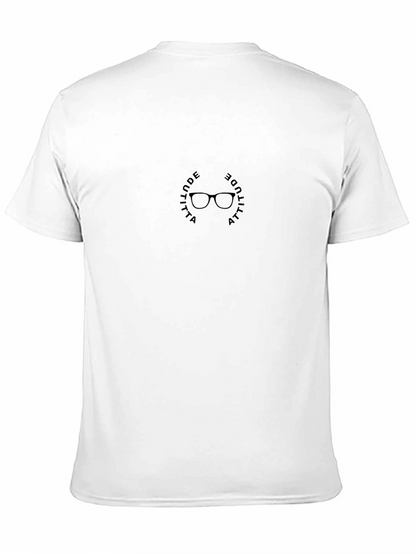 Camiseta Negra Attitude con Gafas