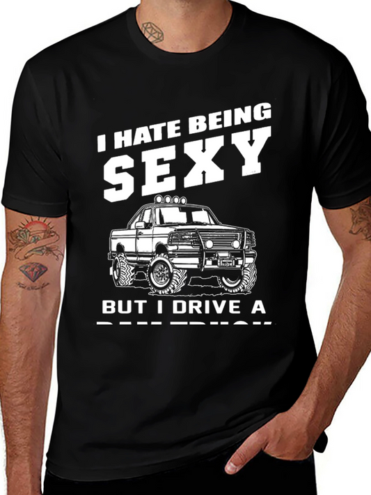 Camiseta Odio Ser Sexy con Camioneta Off-Road