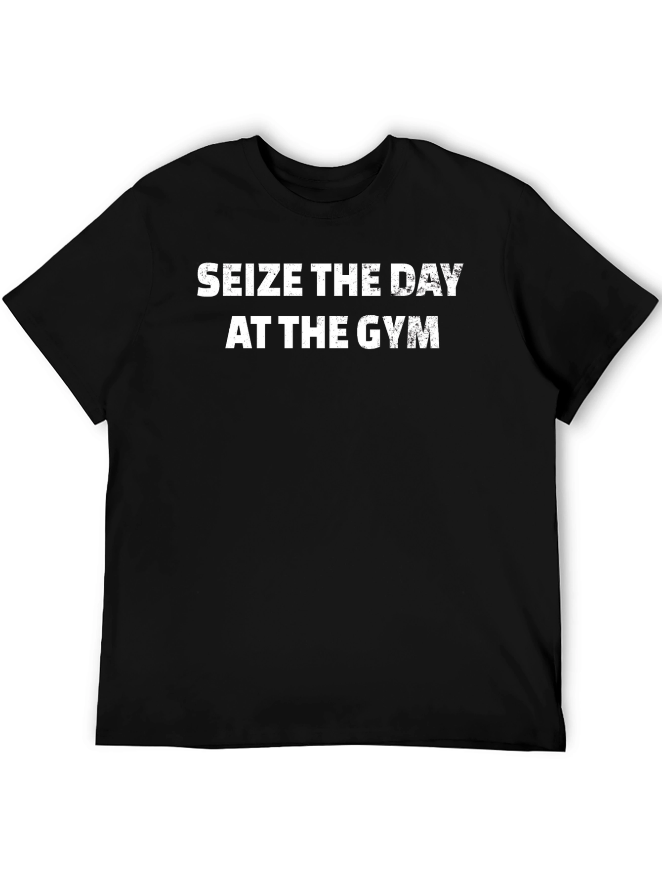 Camiseta Negra: ¡Aprovecha el Día en el Gimnasio!