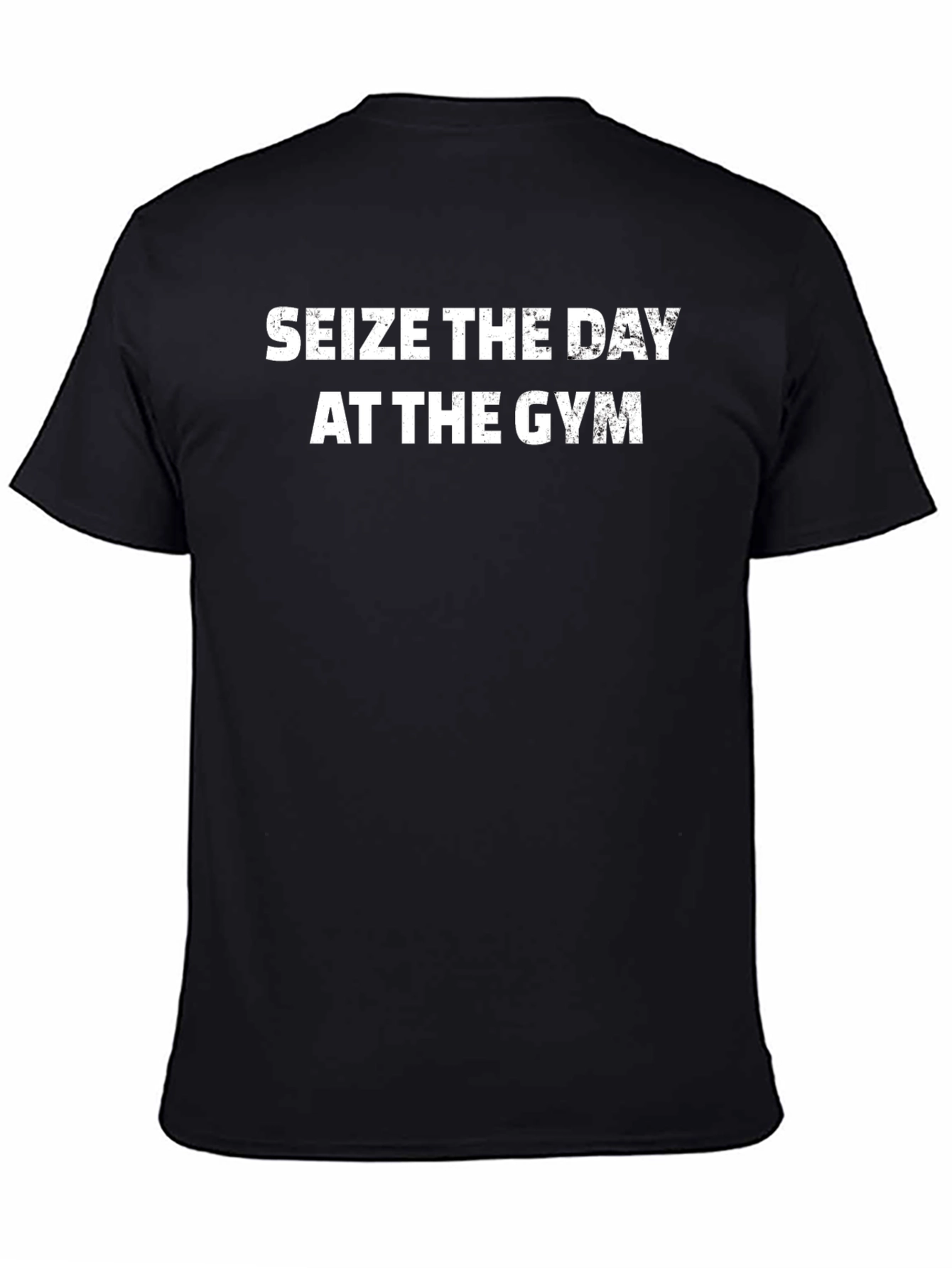 Camiseta Negra: ¡Aprovecha el Día en el Gimnasio!