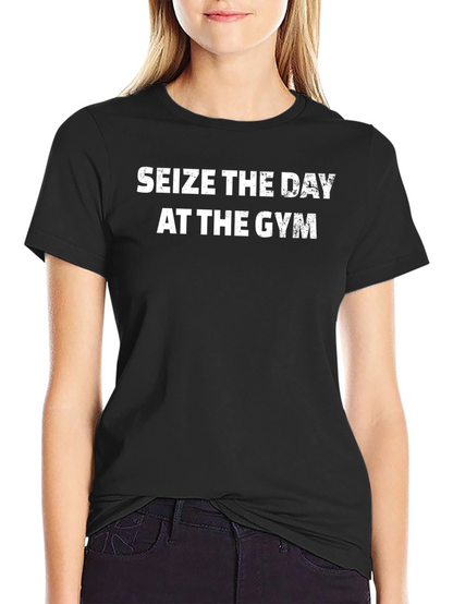 Camiseta Negra: ¡Aprovecha el Día en el Gimnasio!