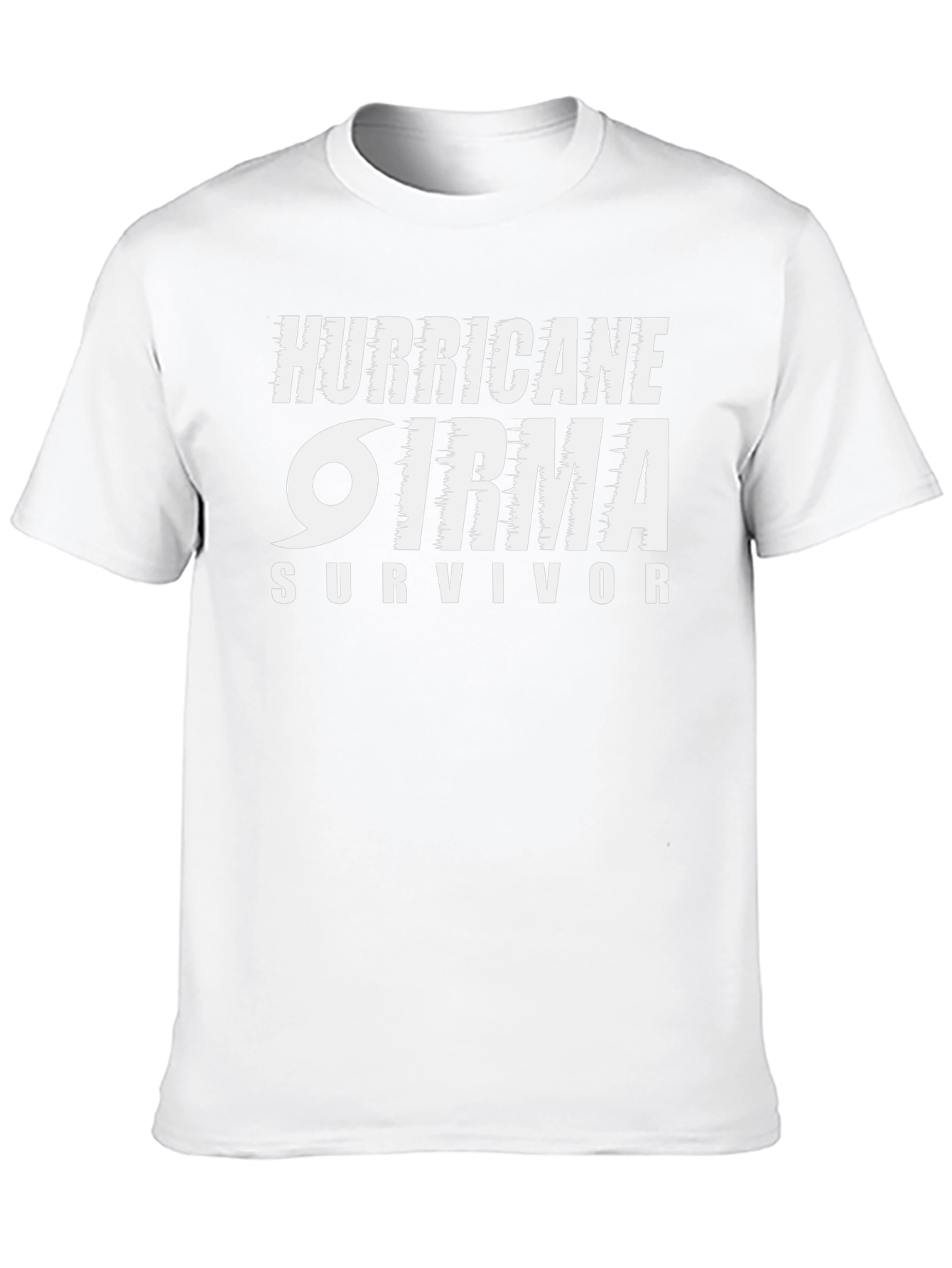Camiseta Negro Huracán Irma Survivor