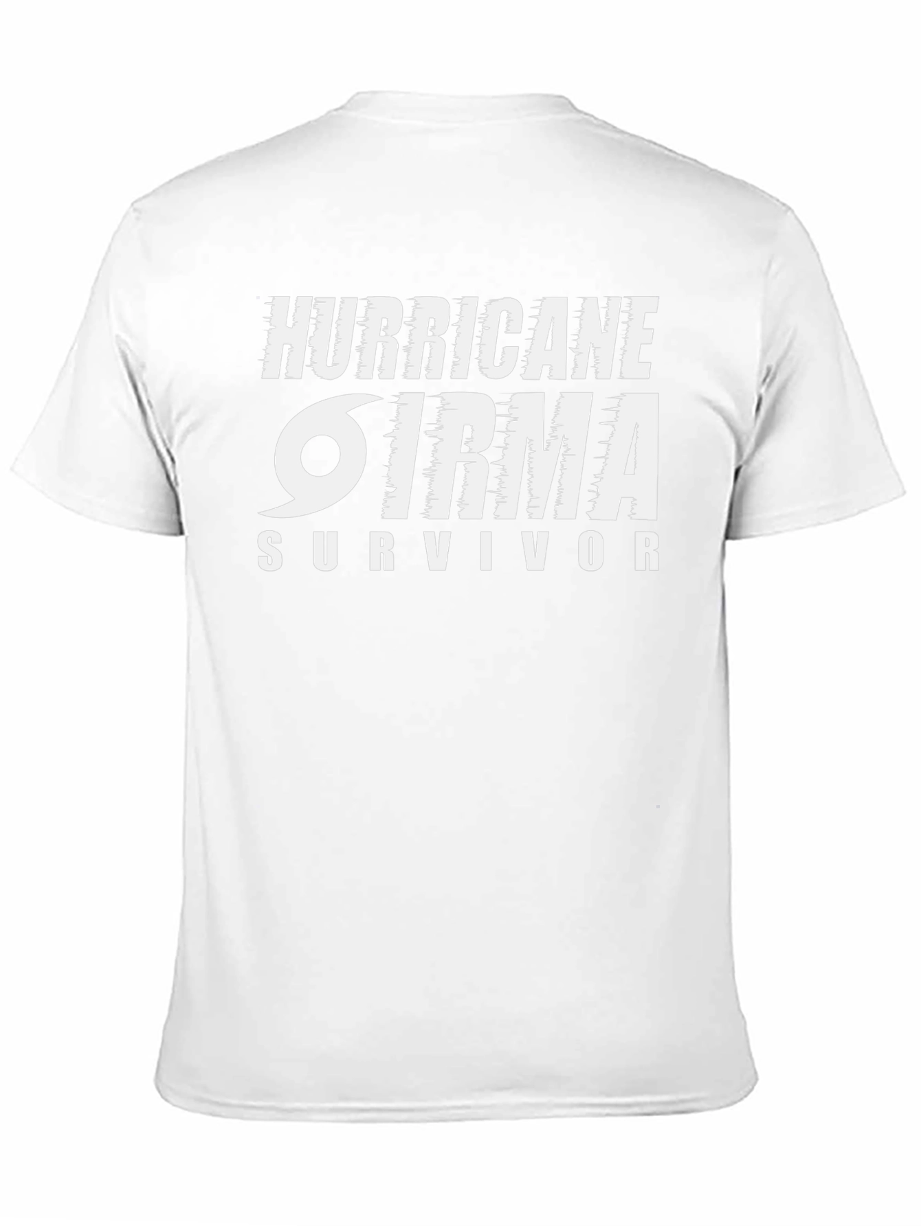 Camiseta Negro Huracán Irma Survivor