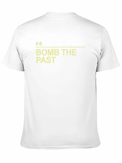 Camiseta Negra con Diseño Bomb The Past