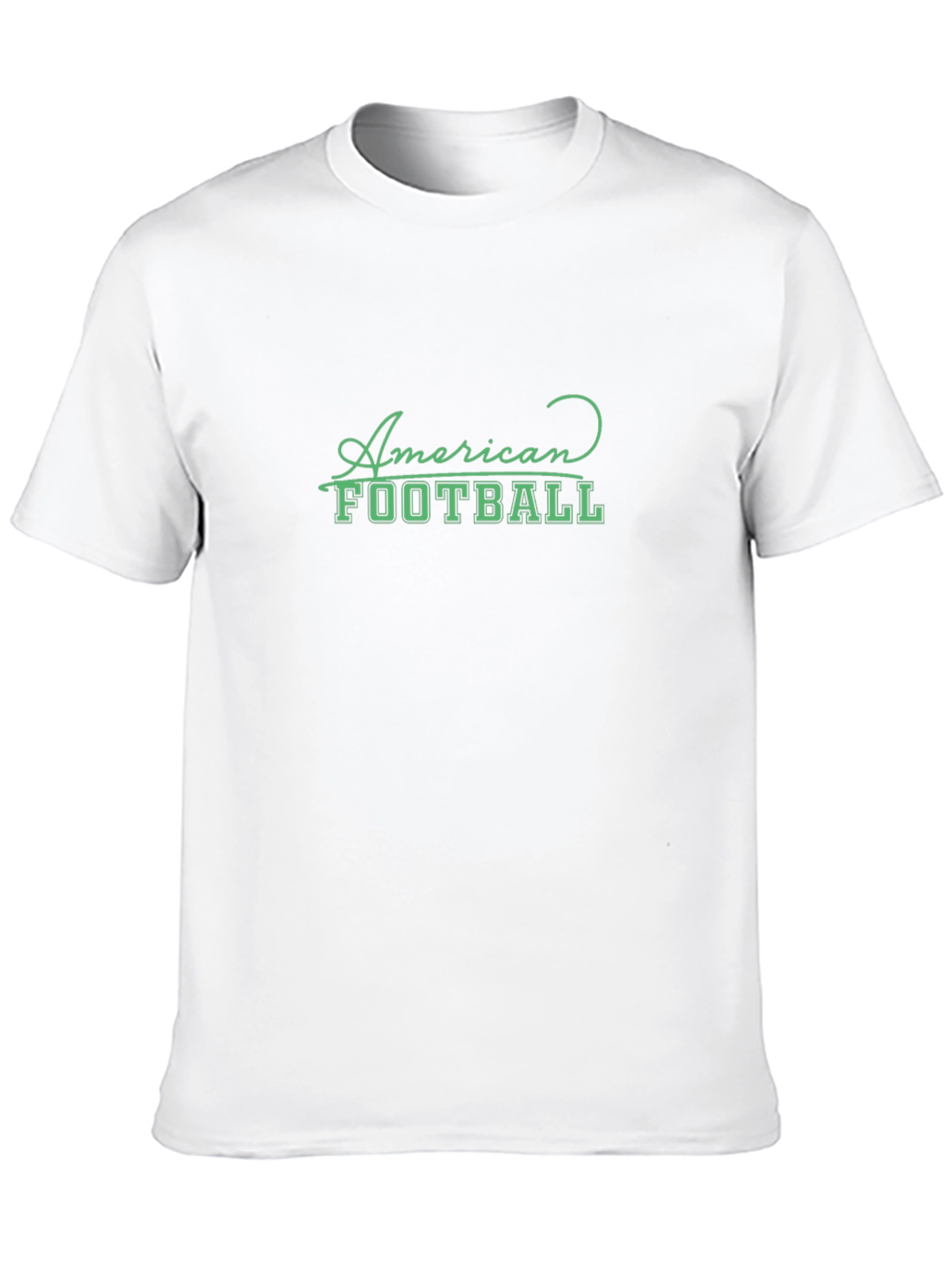 Camiseta Negra American Football Casual