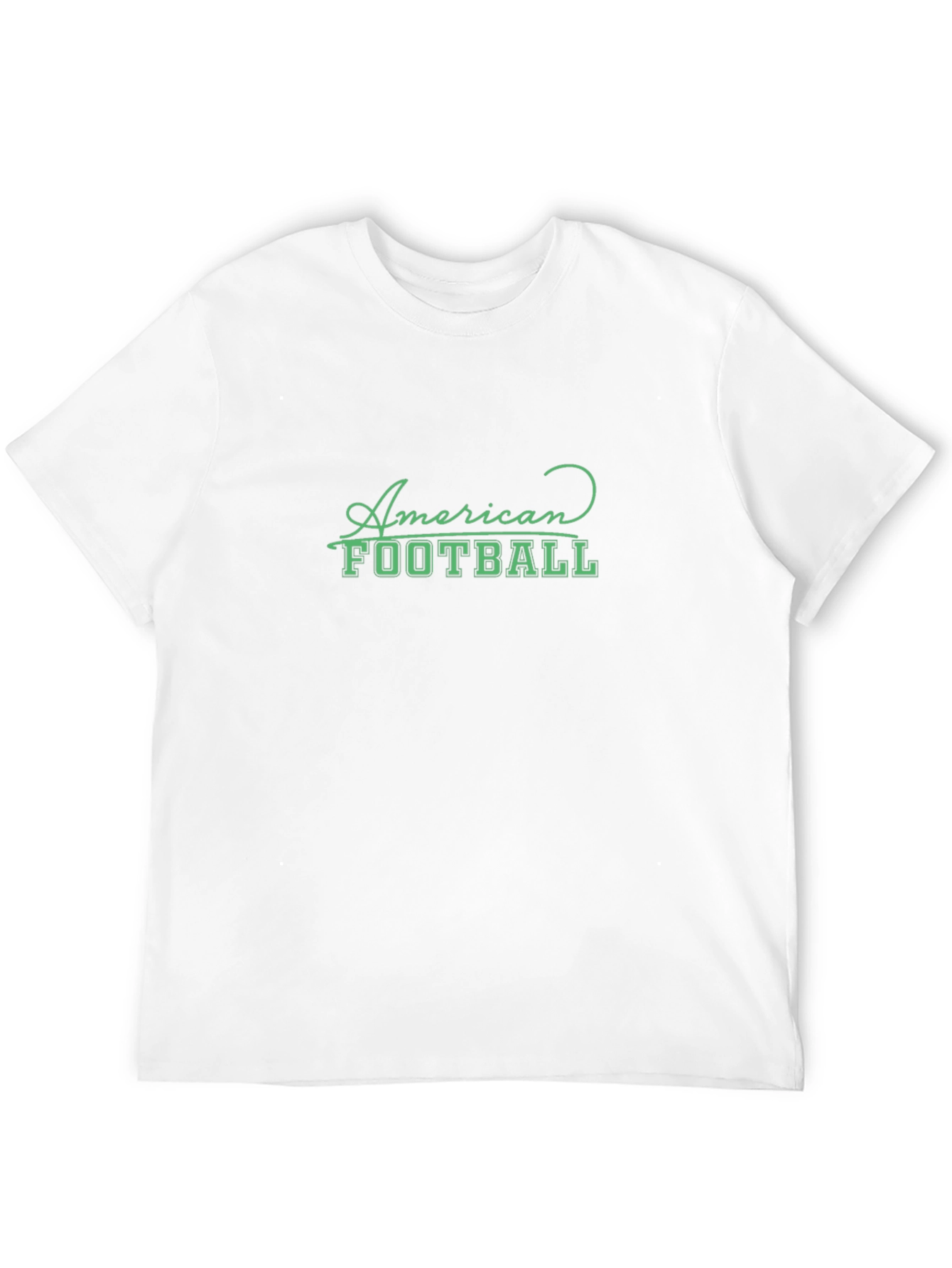 Camiseta Negra American Football Casual