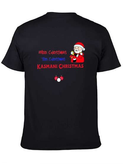 Camiseta Navideña Festiva: Meri Christmas