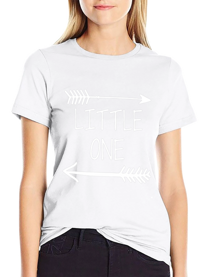 Camiseta Negra Little One con Flechas
