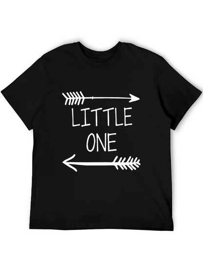 Camiseta Negra Little One con Flechas