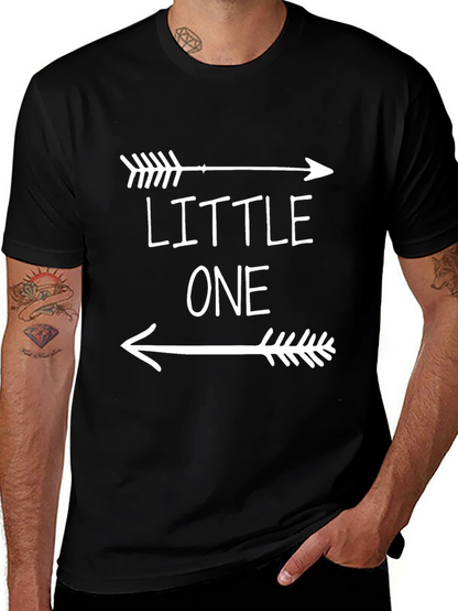 Camiseta Negra Little One con Flechas