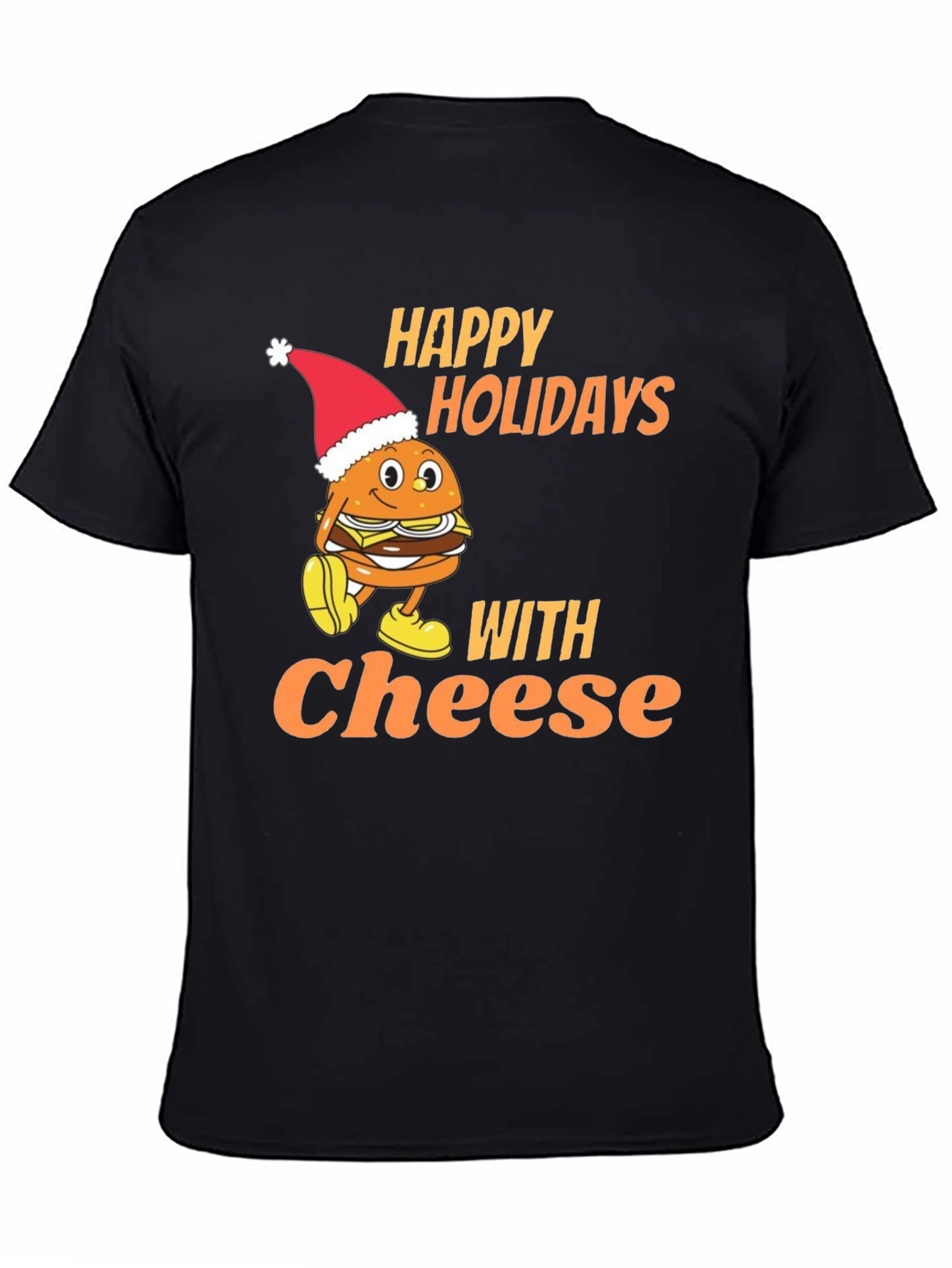 Camiseta Navideña Happy Holidays With Cheese