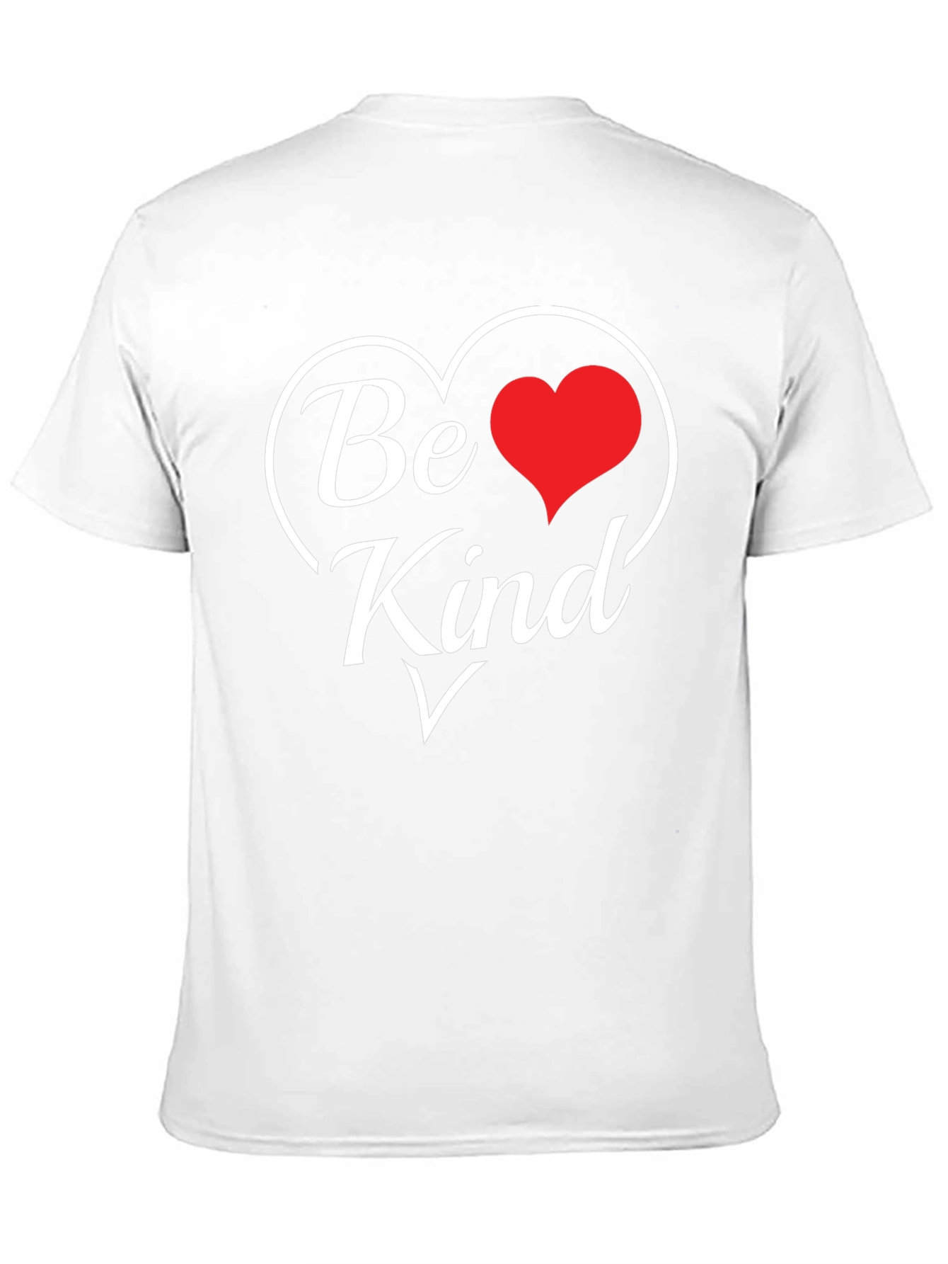 Camiseta Negra Sé Amable con Corazón