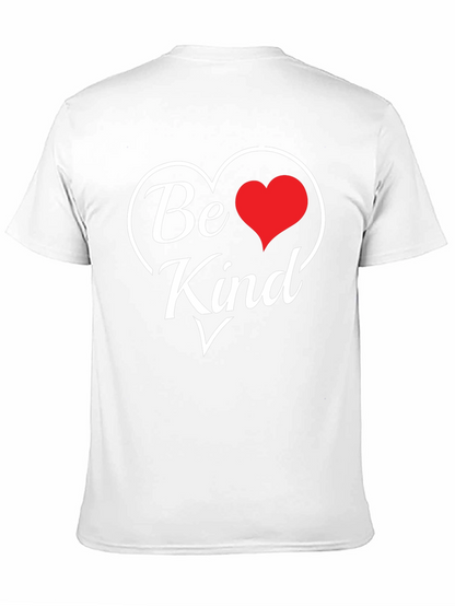 Camiseta Negra Sé Amable con Corazón