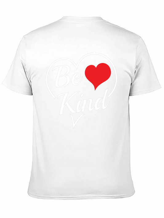 Camiseta Negra Sé Amable con Corazón