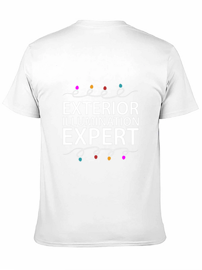 Camiseta Negra Exterior Iluminación Experto
