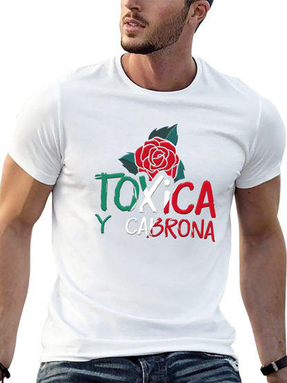 Camiseta Negra Tóxica y Cabrona