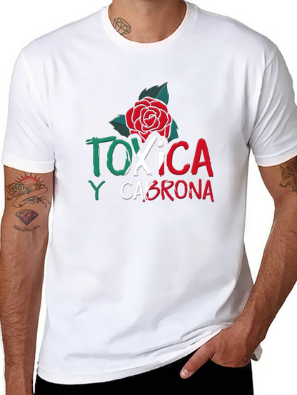 Camiseta Negra Tóxica y Cabrona