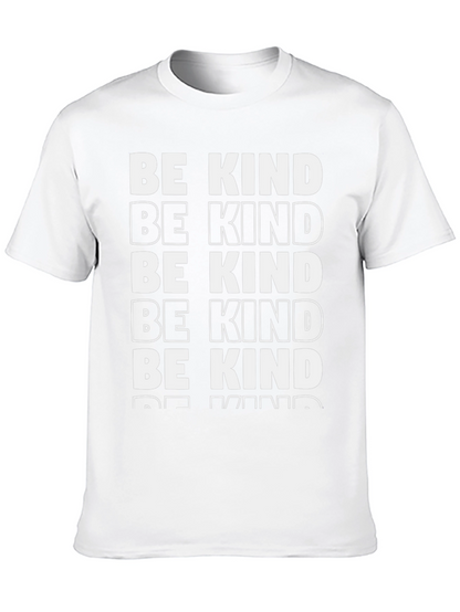 Camiseta Negra Be Kind - Mensaje Positivo