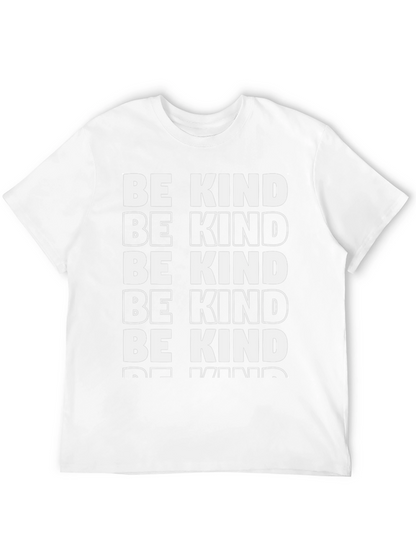 Camiseta Negra Be Kind - Mensaje Positivo