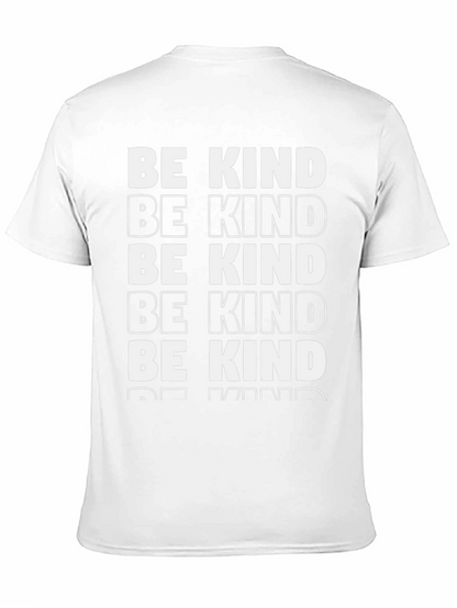 Camiseta Negra Be Kind - Mensaje Positivo