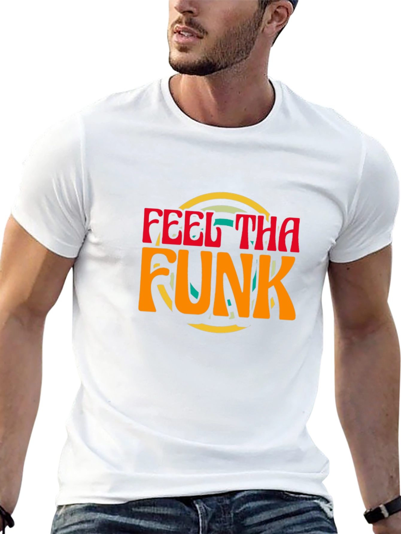 Camiseta Negra Retro Feel Tha Funk