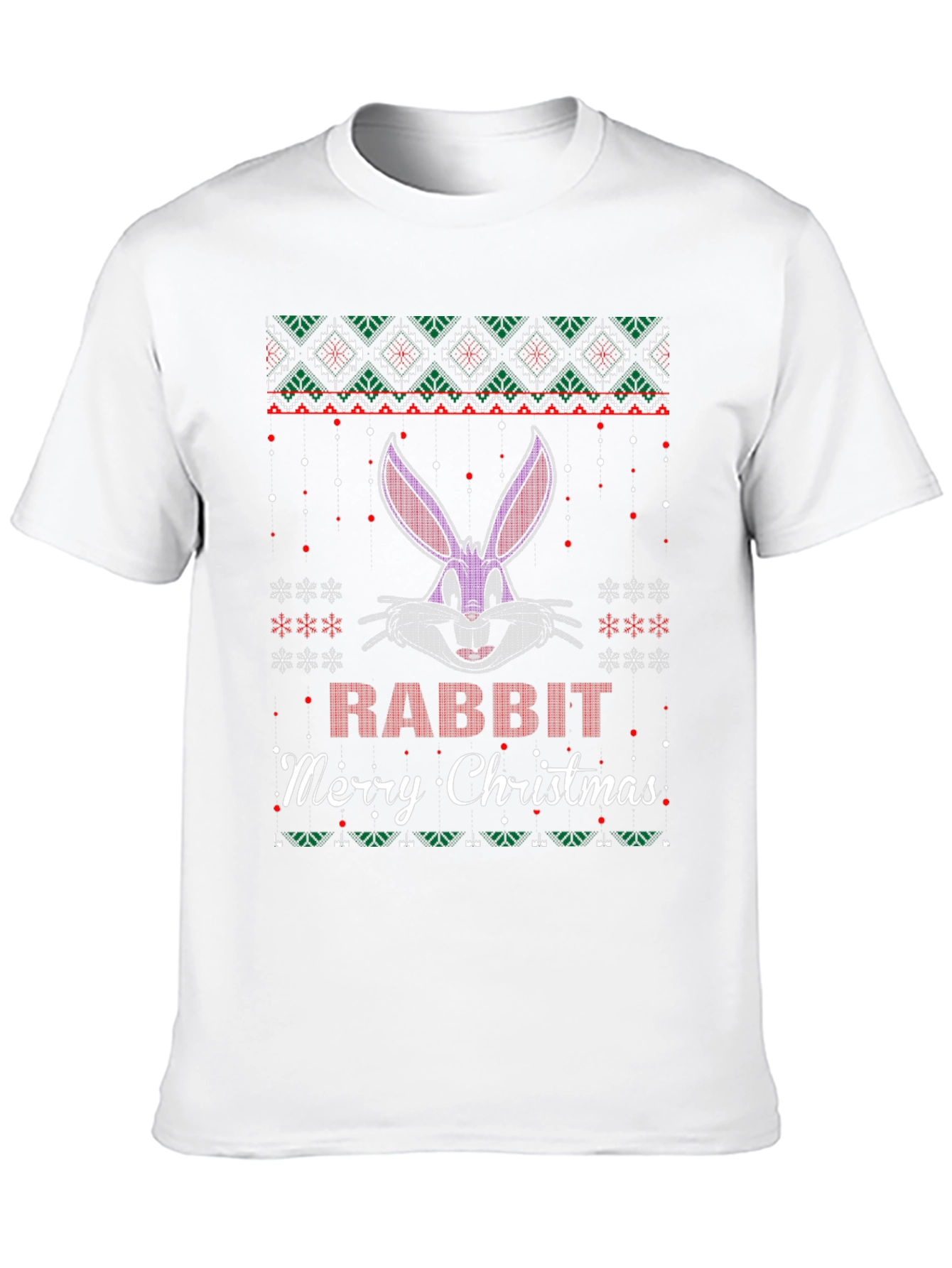 Camiseta Navideña Bugs Bunny - Feliz Navidad
