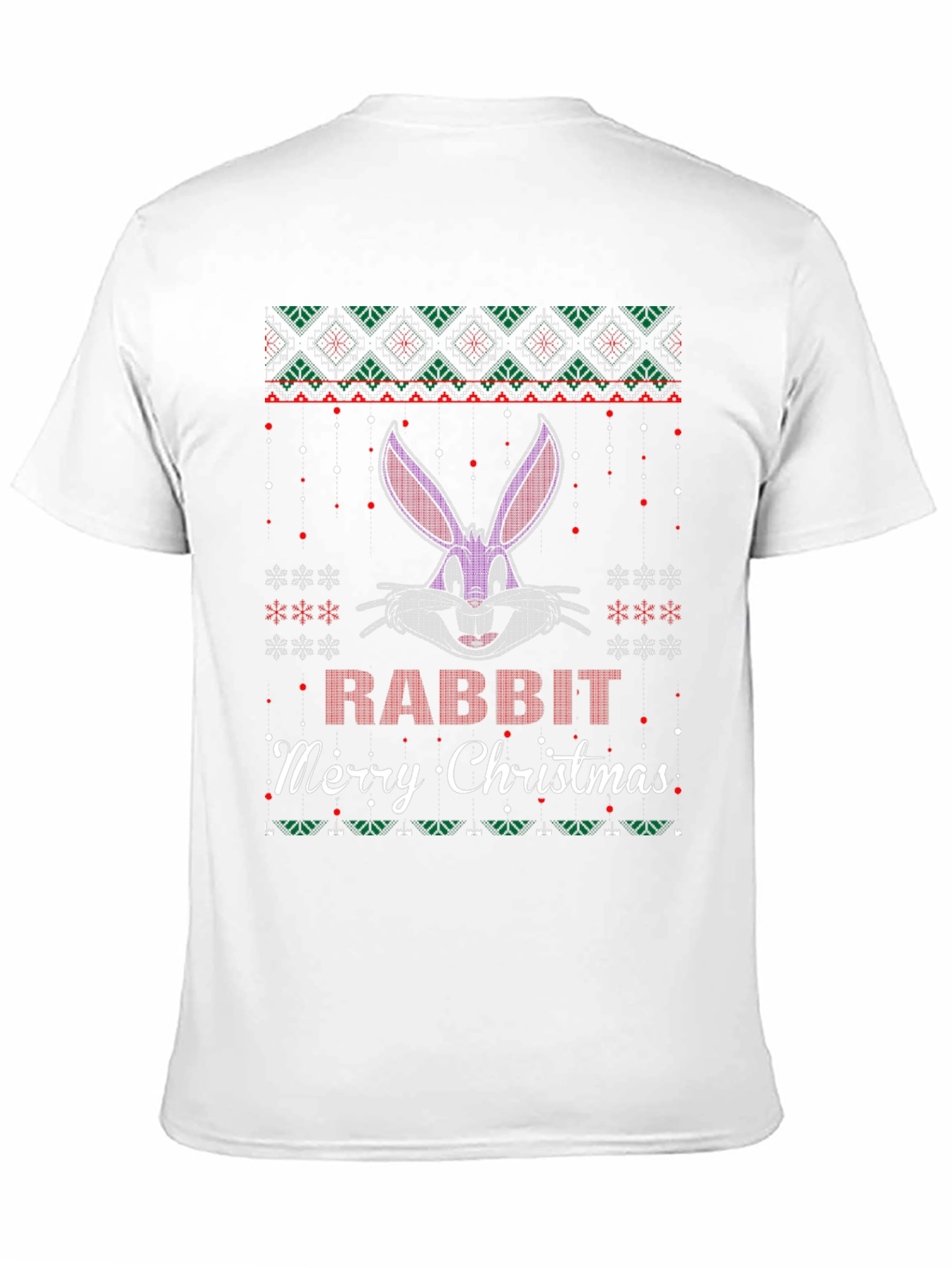 Camiseta Navideña Bugs Bunny - Feliz Navidad