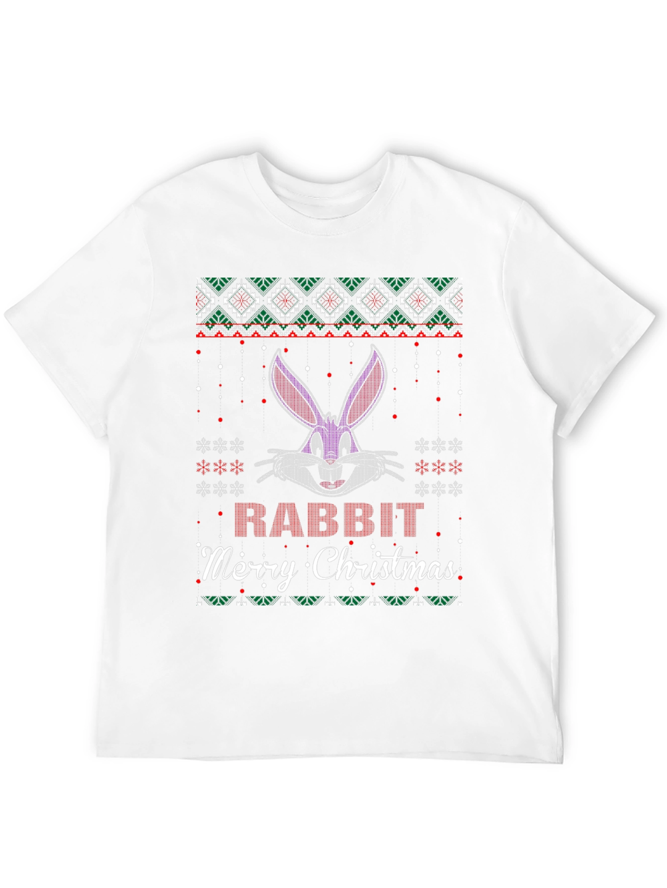 Camiseta Navideña Bugs Bunny - Feliz Navidad