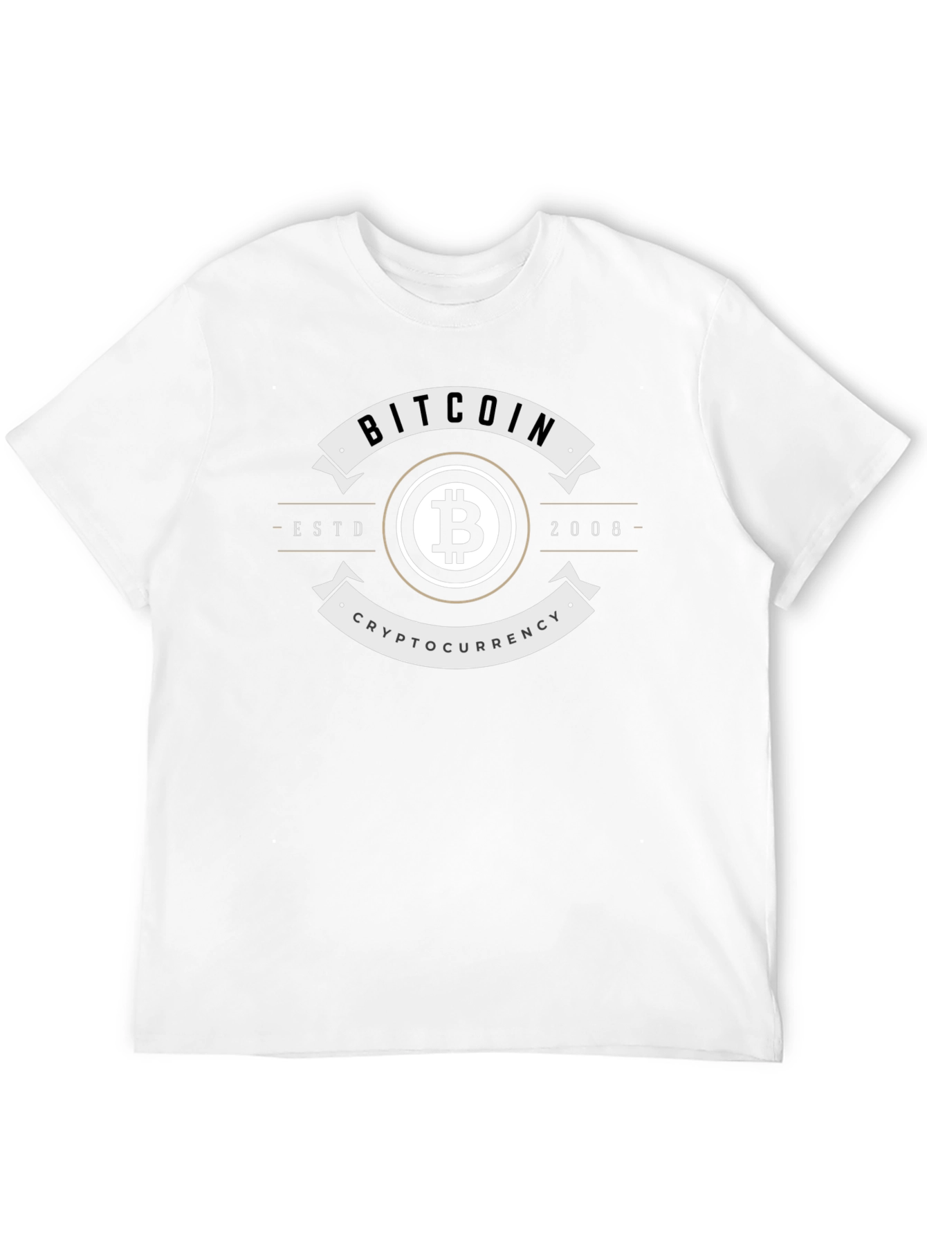 Camiseta Bitcoin - Estd. 2008 Crypto